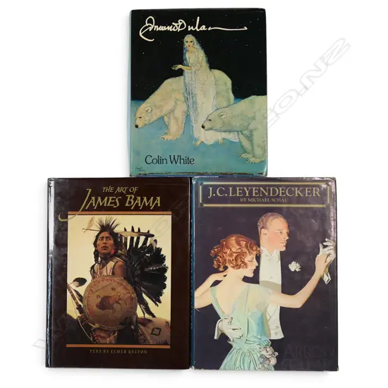 THREE PUBLICATIONS RELATING TO ILLUSTRATION  ART